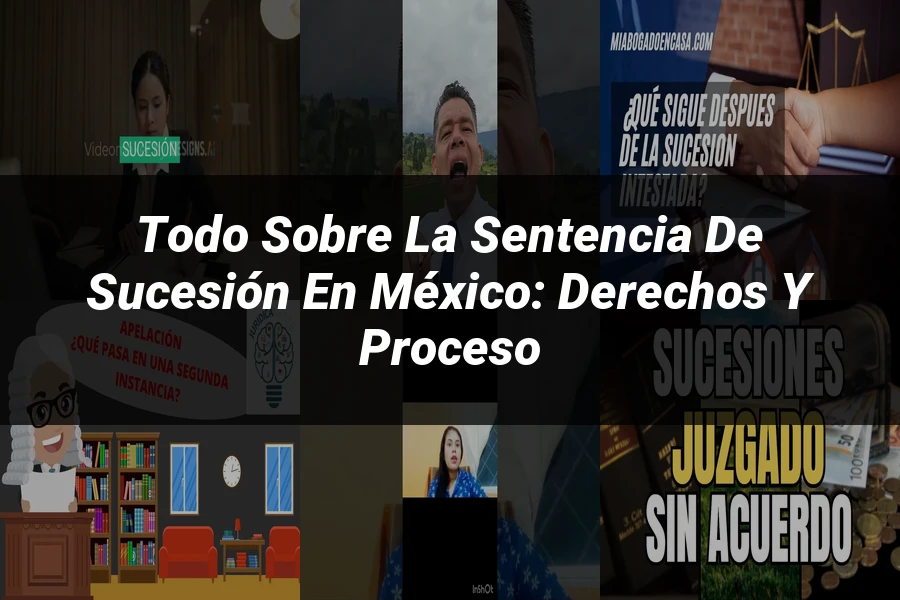 "Todo sobre la Sentencia de Sucesión en México: Derechos y Proceso"