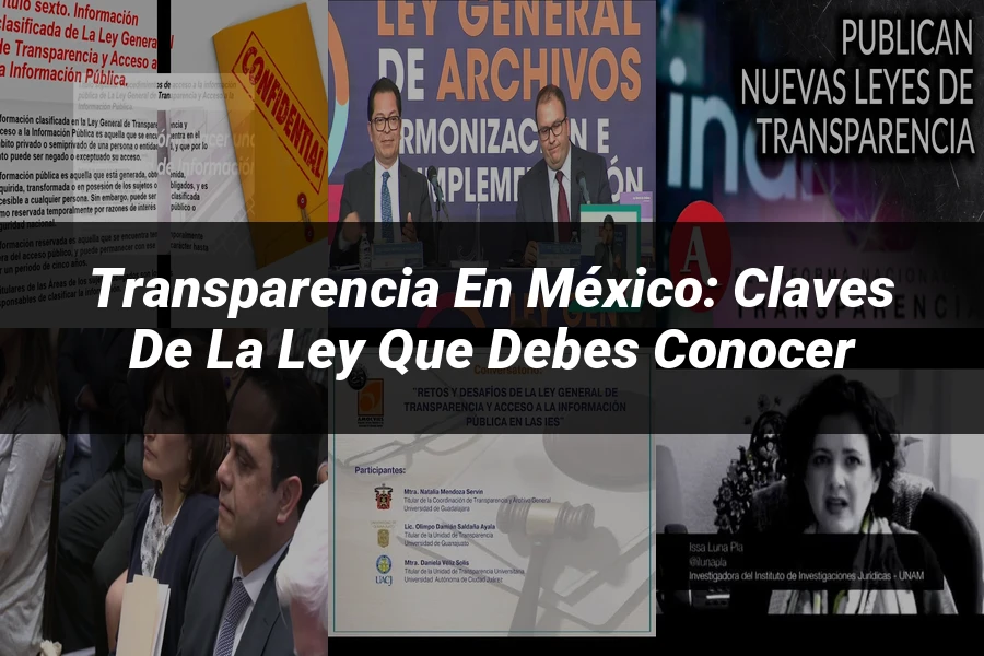 "Transparencia en México: Claves de la Ley que Debes Conocer"