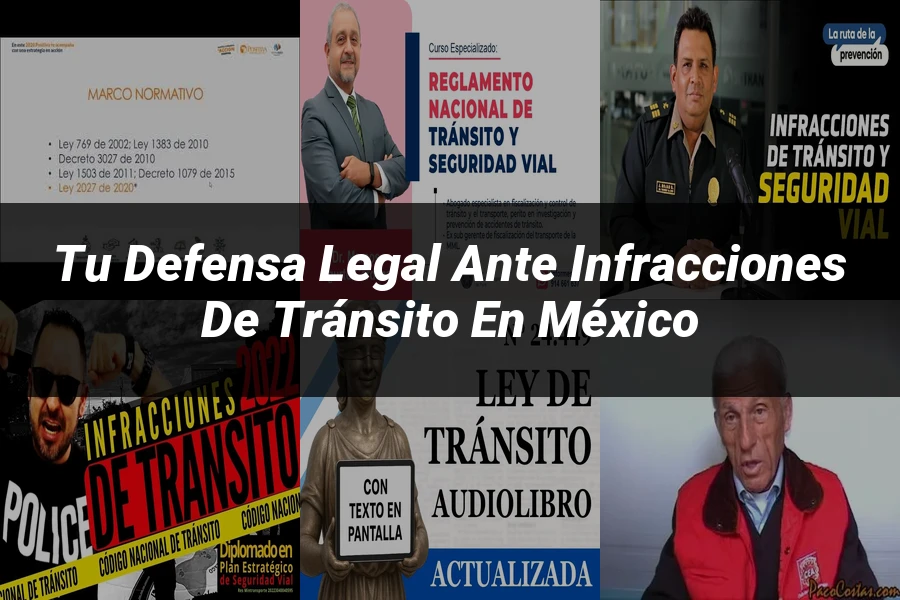 "Tu Defensa Legal ante Infracciones de Tránsito en México"