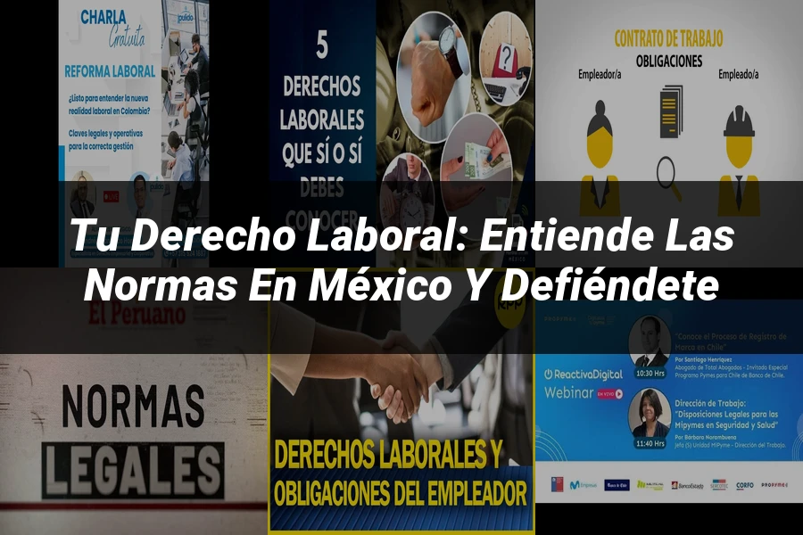 "Tu Derecho Laboral: Entiende las Normas en México y Defiéndete"
