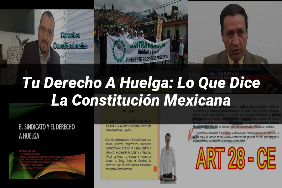 "Tu Derecho a Huelga: Lo Que Dice la Constitución Mexicana"
