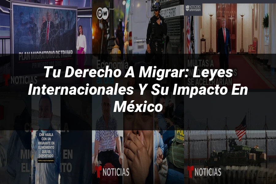 "Tu Derecho a Migrar: Leyes Internacionales y su Impacto en México"