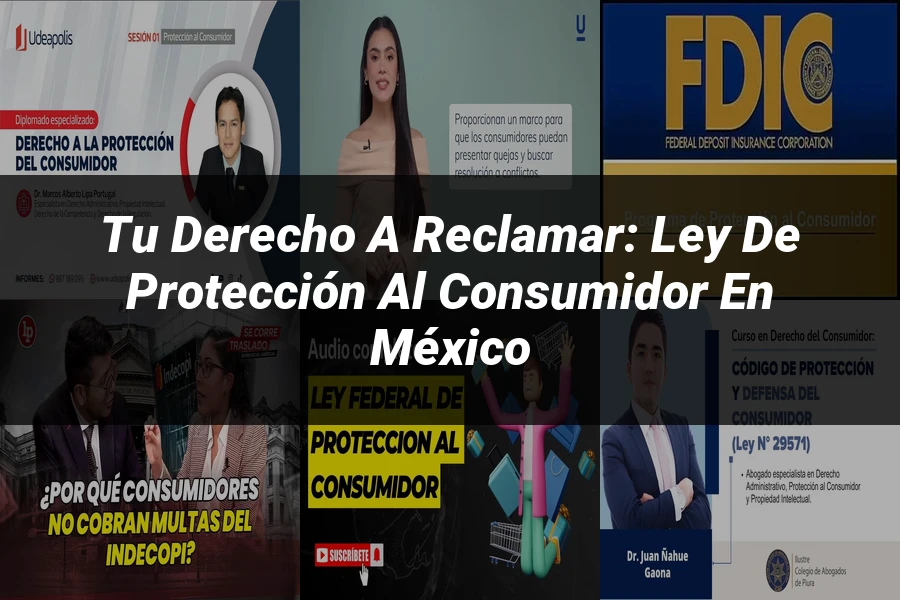 "Tu Derecho a Reclamar: Ley de Protección al Consumidor en México"