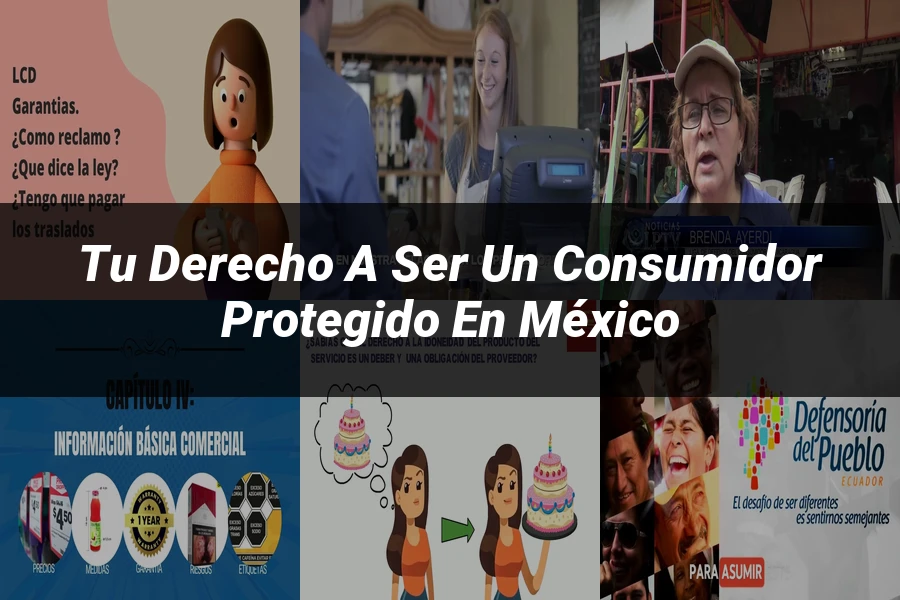"Tu Derecho a Ser un Consumidor Protegido en México"