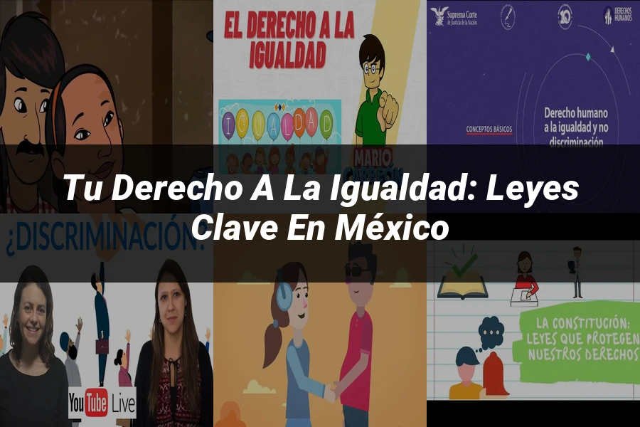 "Tu Derecho a la Igualdad: Leyes Clave en México"