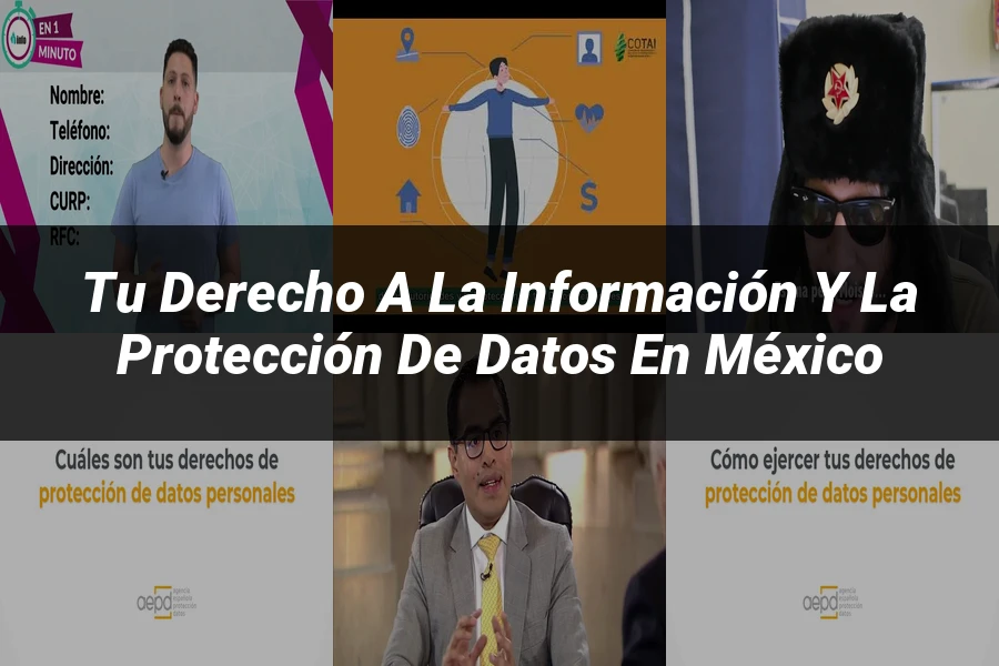"Tu Derecho a la Información y la Protección de Datos en México"