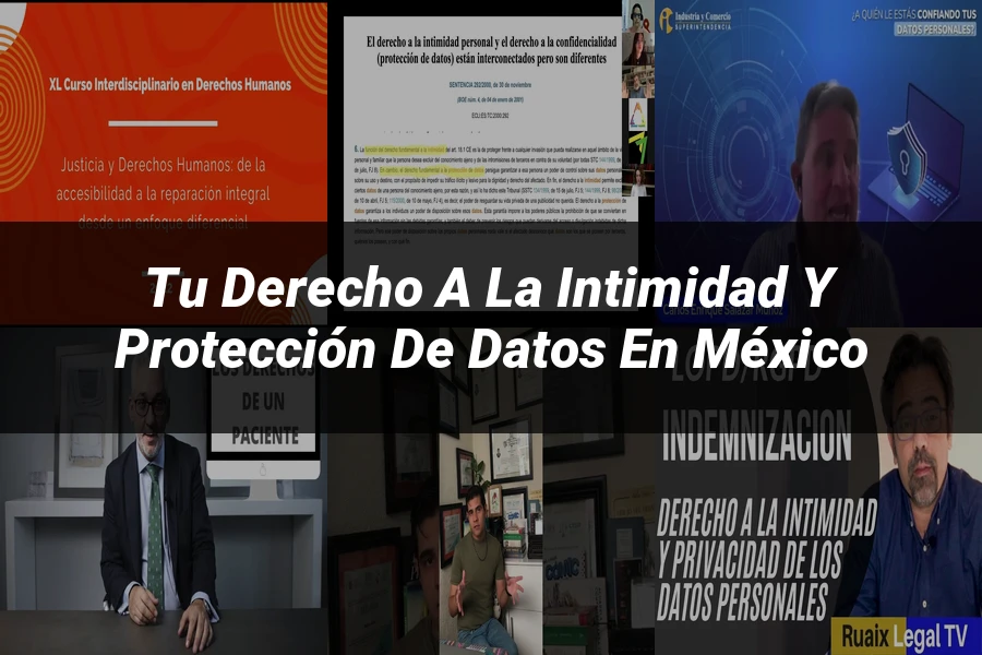 "Tu Derecho a la Intimidad y Protección de Datos en México"