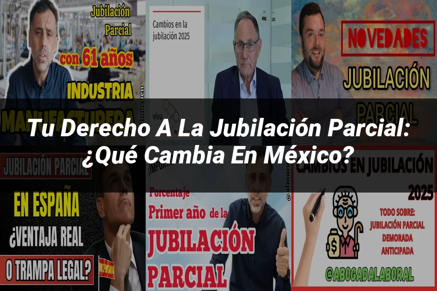 "Tu Derecho a la Jubilación Parcial: ¿Qué Cambia en México?"