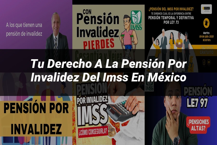 "Tu Derecho a la Pensión por Invalidez del IMSS en México"