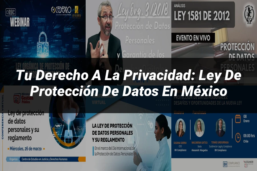 "Tu Derecho a la Privacidad: Ley de Protección de Datos en México"