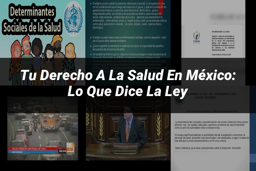 "Tu Derecho a la Salud en México: Lo Que Dice la Ley"