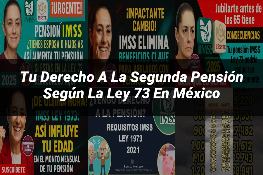 "Tu Derecho a la Segunda Pensión según la Ley 73 en México"
