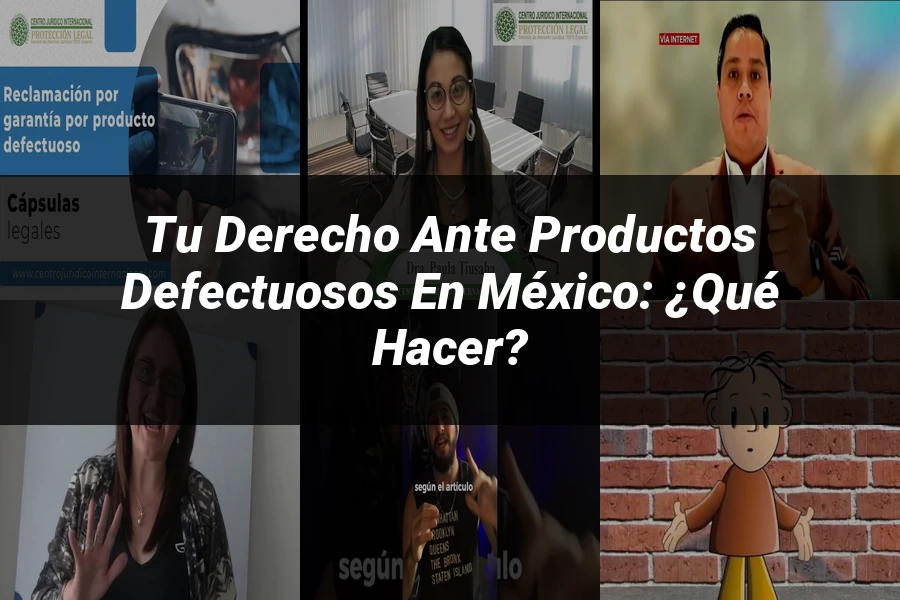 "Tu Derecho ante Productos Defectuosos en México: ¿Qué Hacer?"