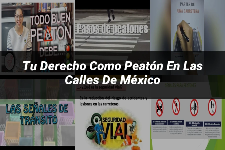 "Tu Derecho como Peatón en las Calles de México"