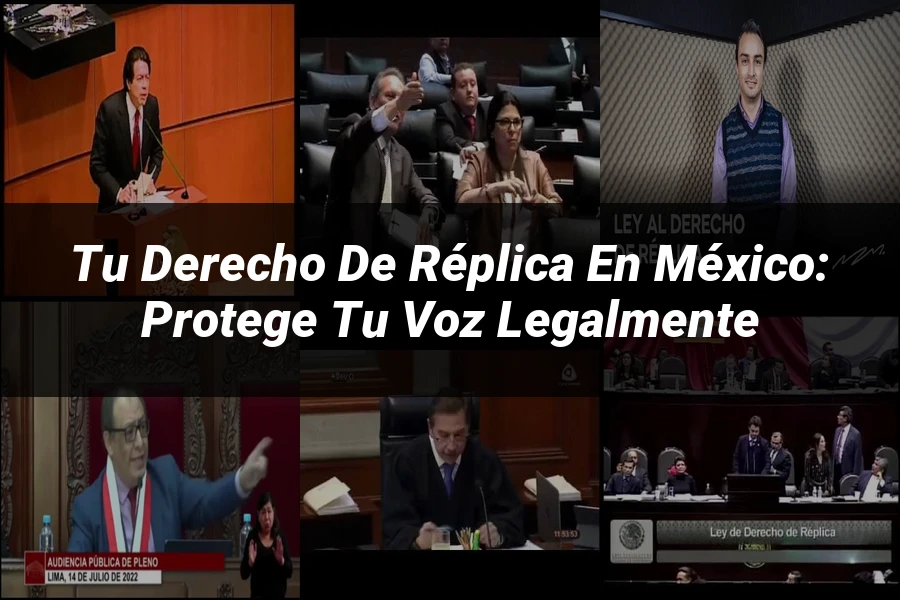"Tu Derecho de Réplica en México: Protege tu Voz Legalmente"