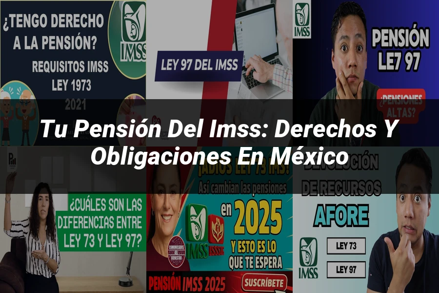 "Tu Pensión del IMSS: Derechos y Obligaciones en México"