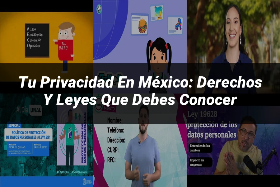 "Tu Privacidad en México: Derechos y Leyes que Debes Conocer"