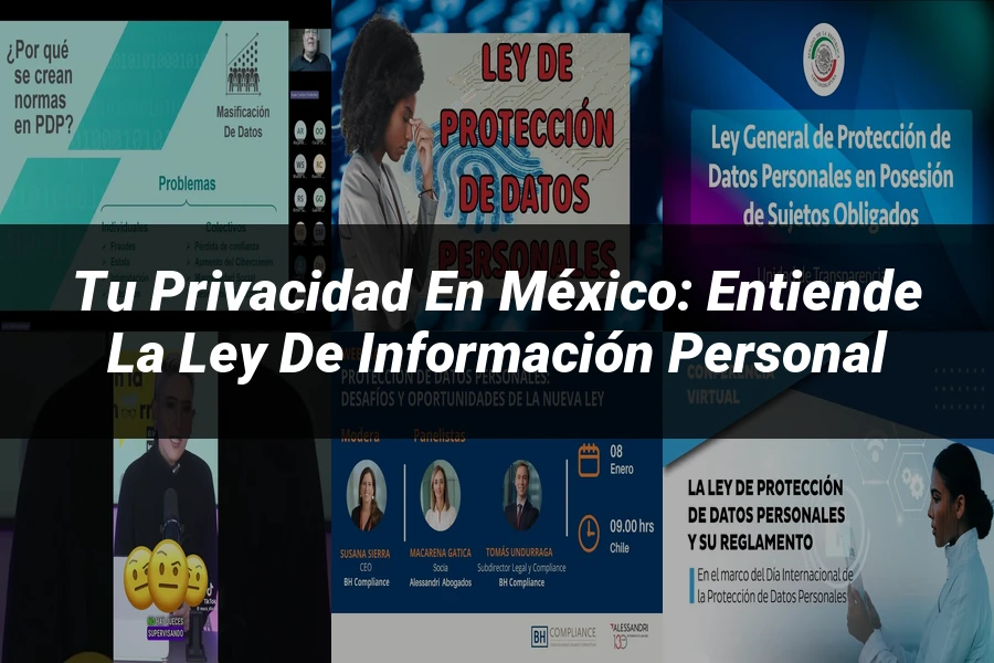 "Tu Privacidad en México: Entiende la Ley de Información Personal"