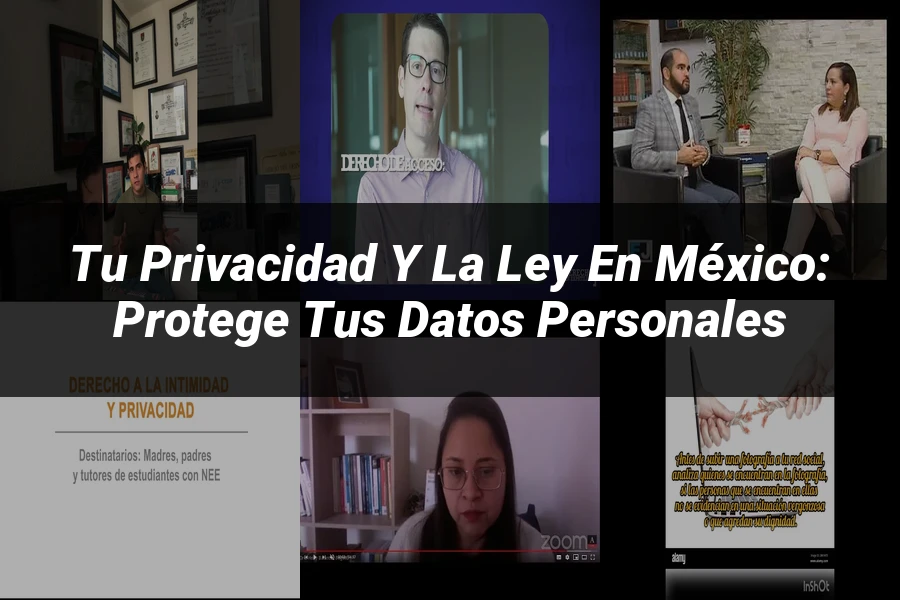 "Tu Privacidad y la Ley en México: Protege Tus Datos Personales"