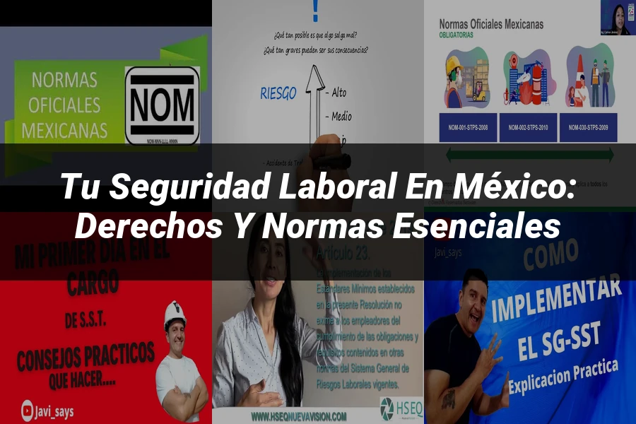 "Tu Seguridad Laboral en México: Derechos y Normas Esenciales"