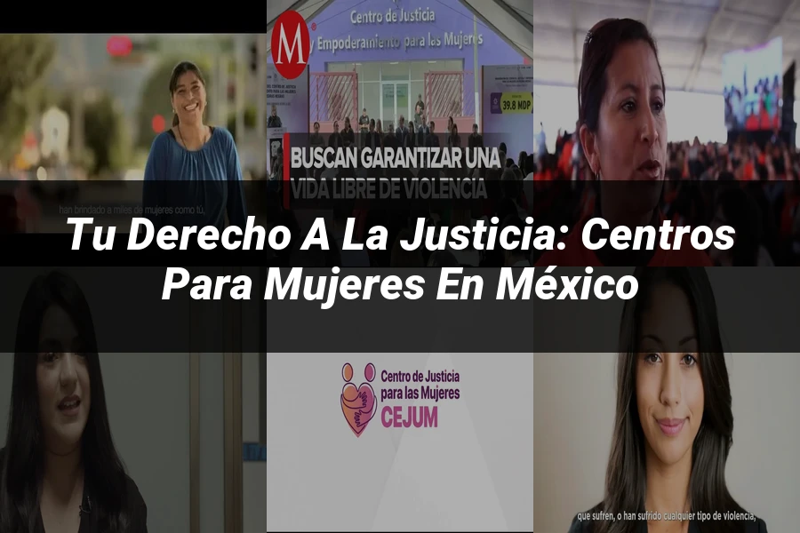 "Tu derecho a la justicia: Centros para mujeres en México"