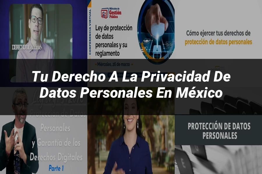 "Tu derecho a la privacidad de datos personales en México"