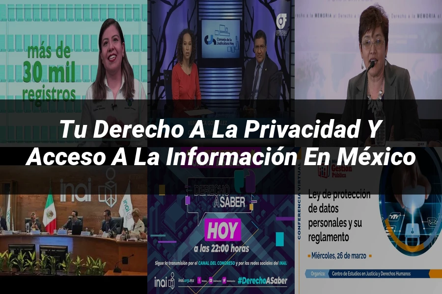 "Tu derecho a la privacidad y acceso a la información en México"