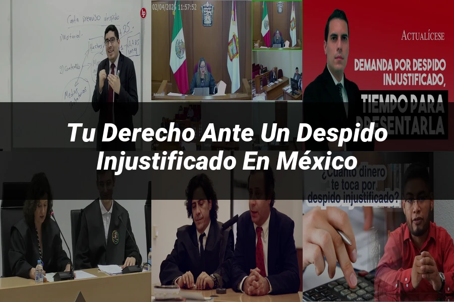 "Tu derecho ante un despido injustificado en México"