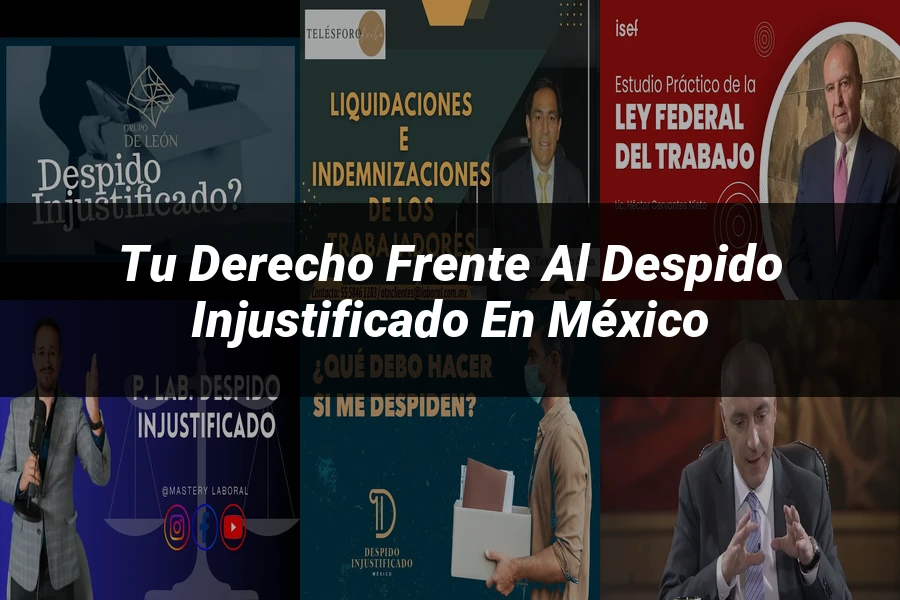 "Tu derecho frente al despido injustificado en México"