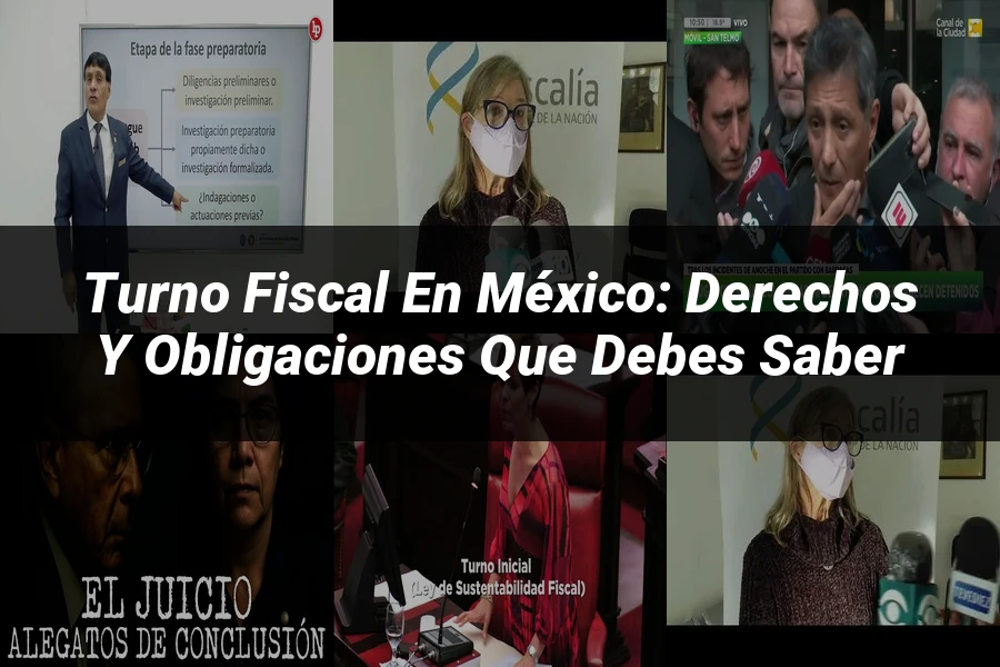 "Turno fiscal en México: derechos y obligaciones que debes saber"