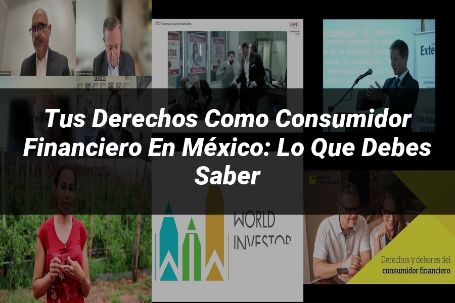 "Tus Derechos como Consumidor Financiero en México: Lo que Debes Saber"