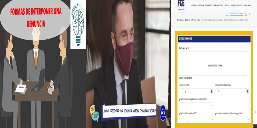 "Tutorial para Realizar una Denuncia Virtual en la Fiscalía de México"