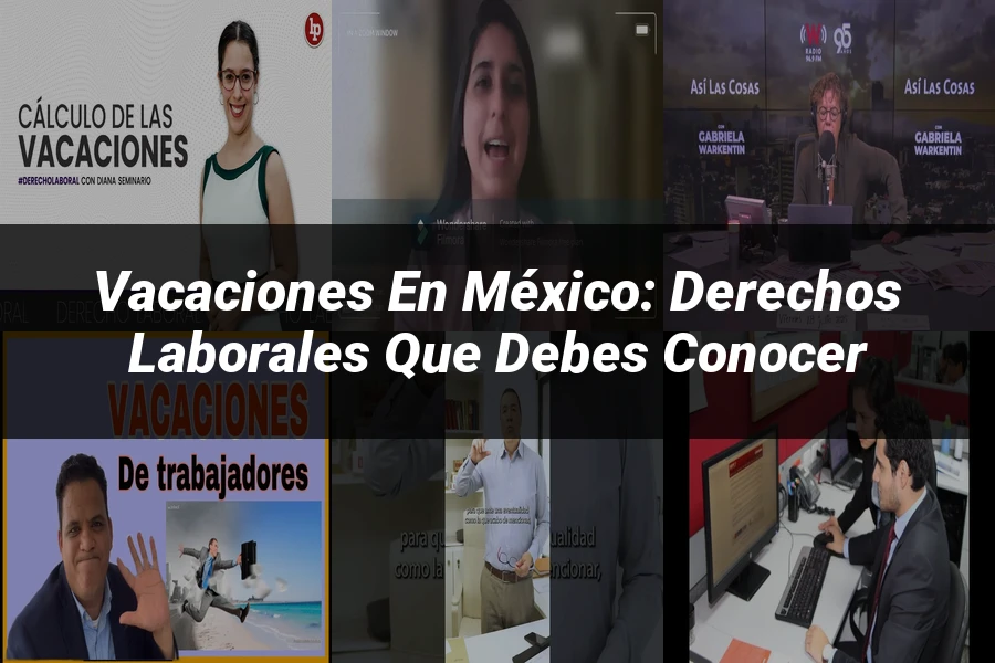 "Vacaciones en México: Derechos Laborales que Debes Conocer"