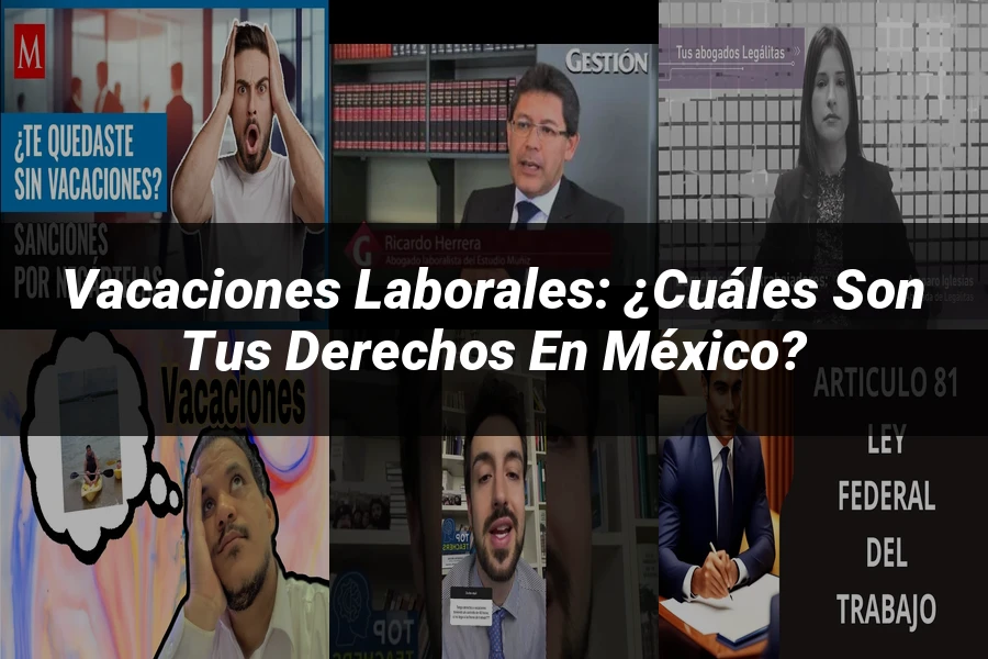 "Vacaciones laborales: ¿Cuáles son tus derechos en México?"