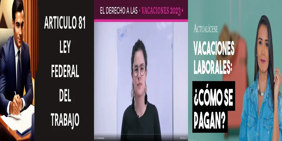 "Vacaciones y derechos laborales según la ley en México"