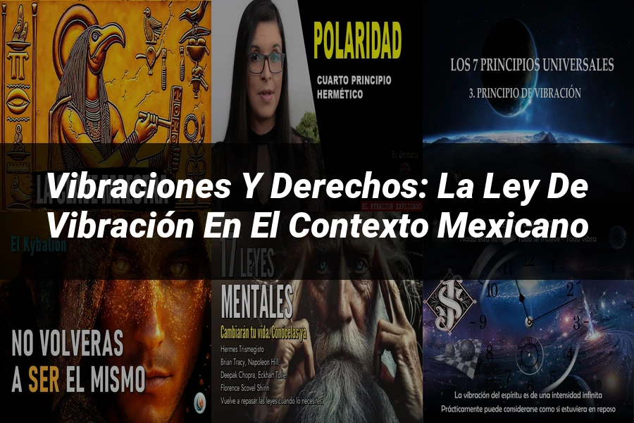 "Vibraciones y derechos: la ley de vibración en el contexto mexicano"
