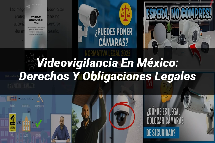 "Videovigilancia en México: Derechos y Obligaciones Legales"