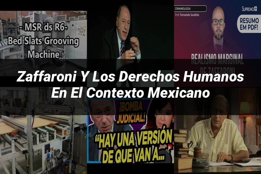 "Zaffaroni y los derechos humanos en el contexto mexicano"
