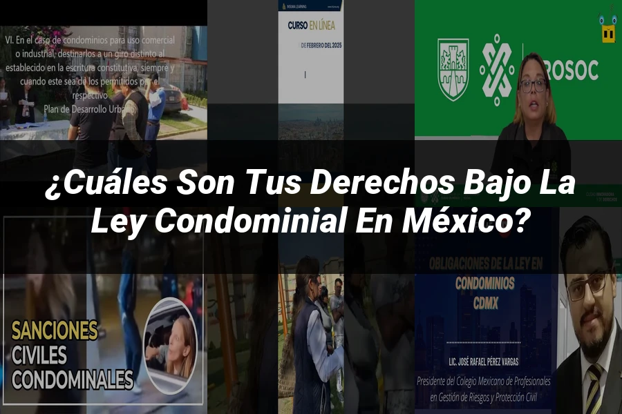 "¿Cuáles Son Tus Derechos Bajo la Ley Condominial en México?"