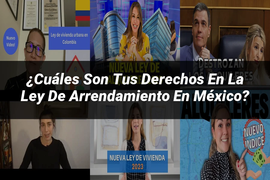 "¿Cuáles Son Tus Derechos en la Ley de Arrendamiento en México?"