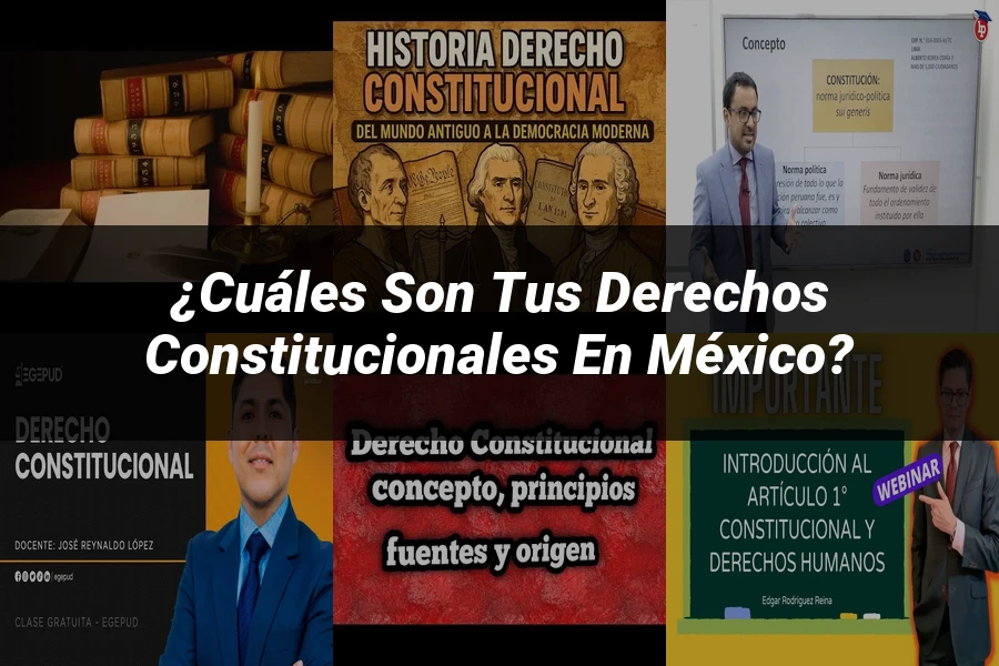 "¿Cuáles Son tus Derechos Constitucionales en México?"