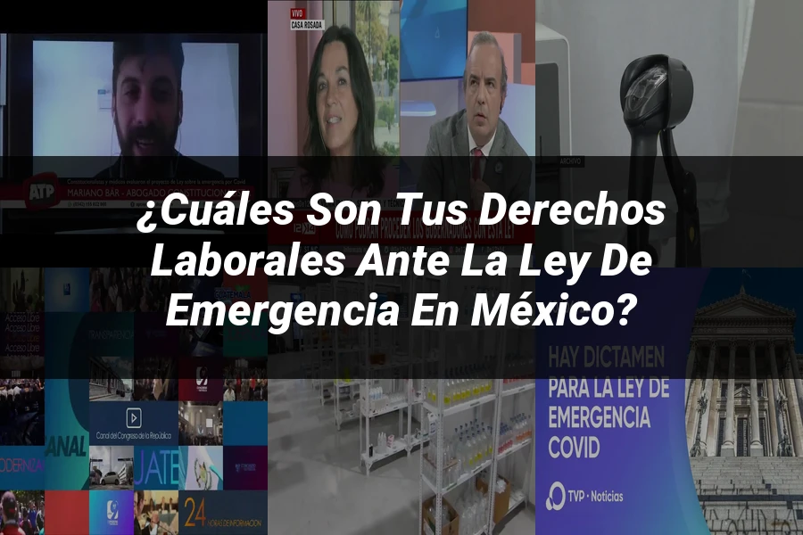 "¿Cuáles son tus Derechos Laborales ante la Ley de Emergencia en México?"