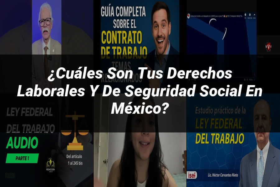 "¿Cuáles son tus Derechos Laborales y de Seguridad Social en México?"