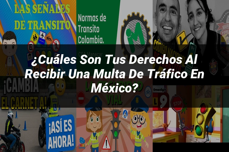 "¿Cuáles son tus Derechos al Recibir una Multa de Tráfico en México?"