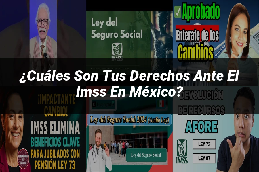 "¿Cuáles son tus Derechos ante el IMSS en México?"