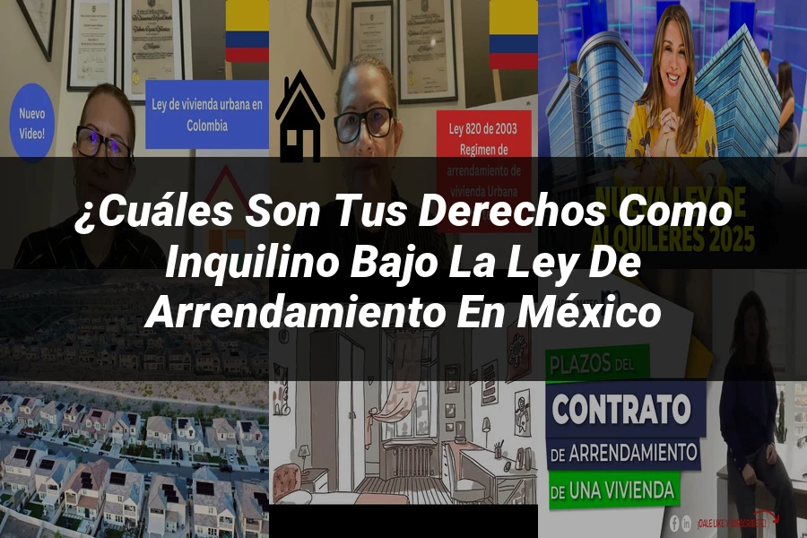 "¿Cuáles son tus Derechos como Inquilino bajo la Ley de Arrendamiento en México