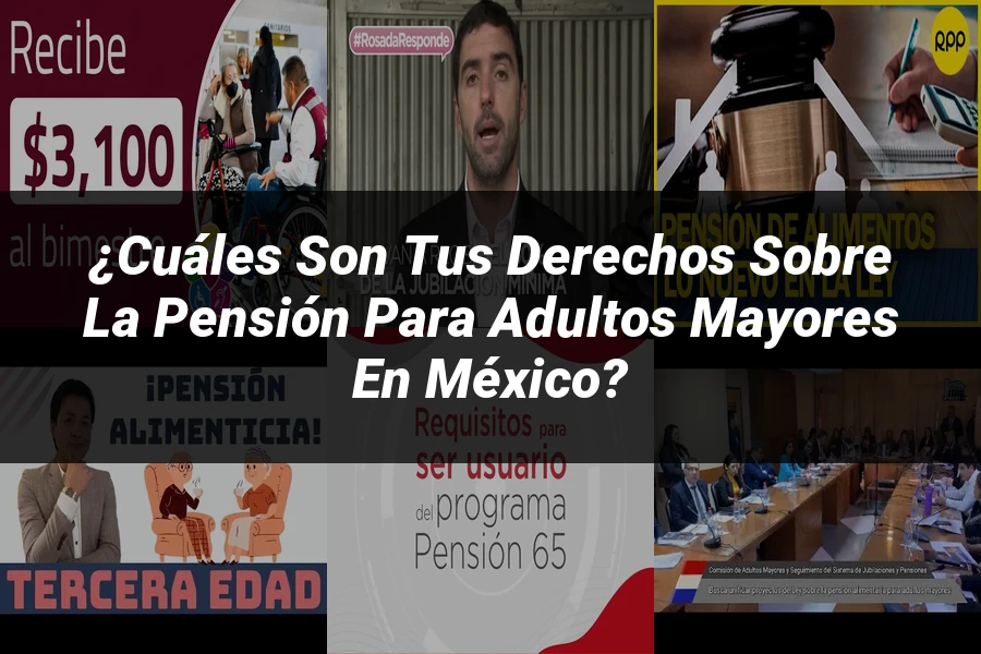"¿Cuáles son tus Derechos sobre la Pensión para Adultos Mayores en México?"