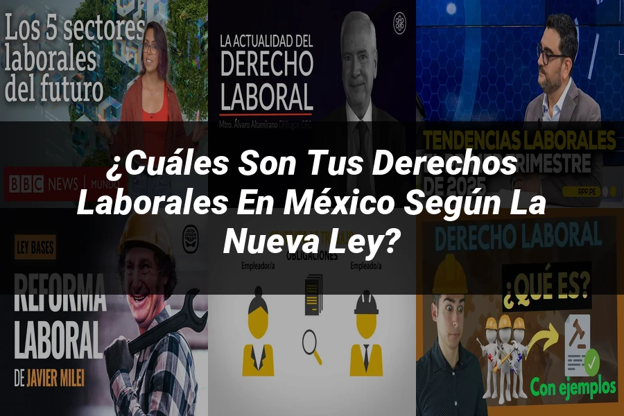 "¿Cuáles son tus derechos laborales en México según la nueva ley?"