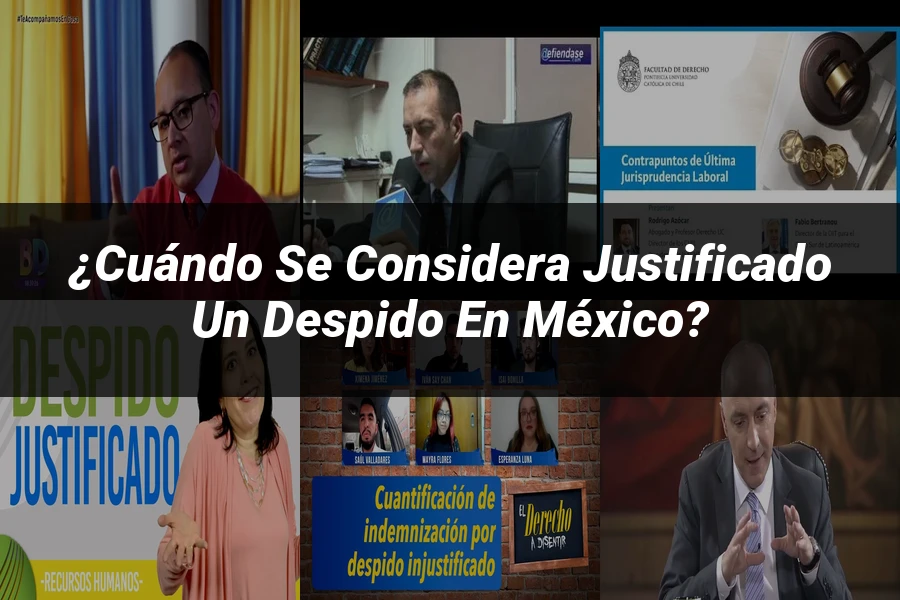 "¿Cuándo se Considera Justificado un Despido en México?"