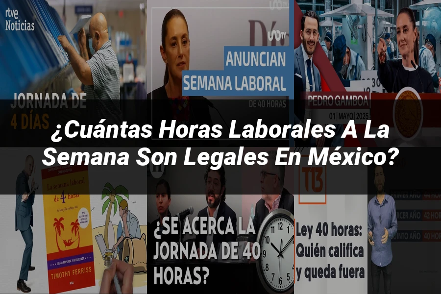 "¿Cuántas horas laborales a la semana son legales en México?"